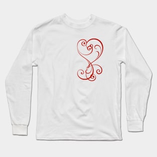 Dancing Heart Long Sleeve T-Shirt